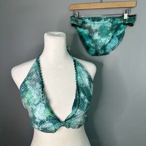 LUCKY Brand Tie Dye Two Piece Swim Size Medium / D
